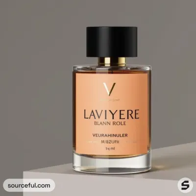 AI-Generated packaging for Perfume bottle in the Fashion and Accessories industry