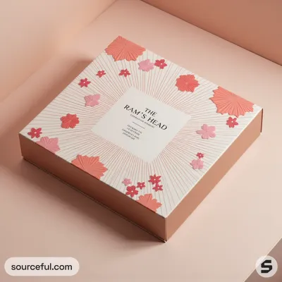 AI-Generated packaging for Carton box in the Fragrances industry