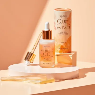 AI-Generated Dropper bottle packaging for Beauty and Personal Care