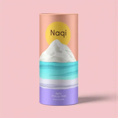 AI-Generated packaging for Tube