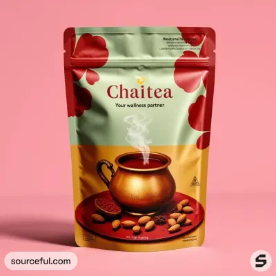 AI-Generated packaging for Food pouch