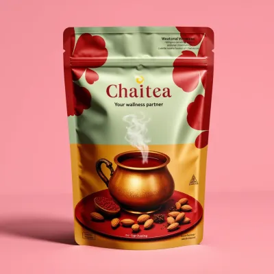 AI-Generated packaging for Food pouch
