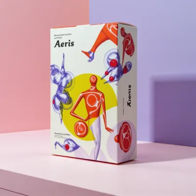 AI-Generated packaging for Carton box