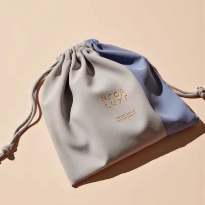 AI-Generated packaging for Drawstring bag