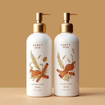 AI-Generated packaging for Pump bottle