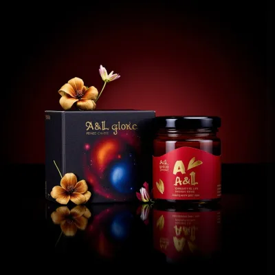 AI-Generated packaging for Food glass jar
