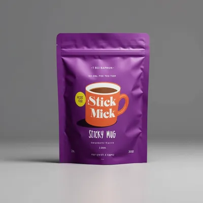 AI-Generated packaging for Food pouch