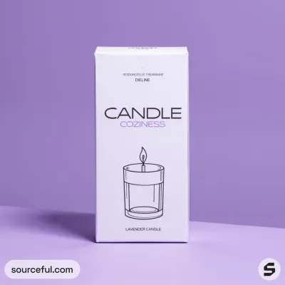 AI-Generated luxury carton box packaging