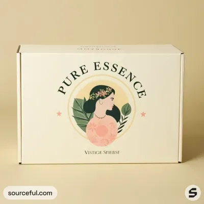 AI-Generated packaging for Mailer box in the Fashion and Accessories industry