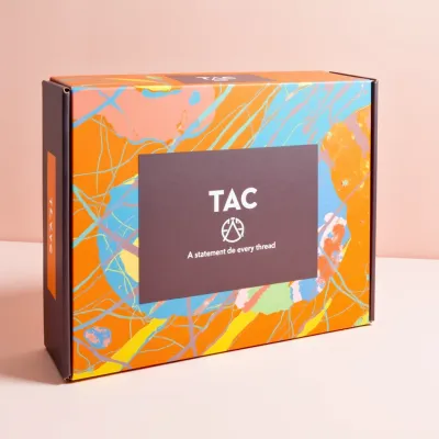 AI-Generated packaging for Mailer box