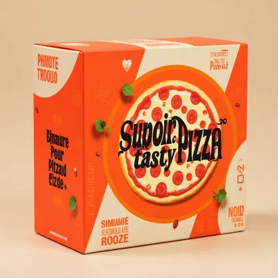 AI-Generated packaging for Shipping box