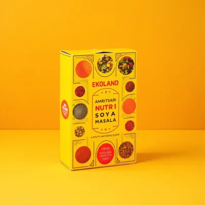 AI-Generated packaging for Advent calendar in the Grocery and Pantry Staples industry