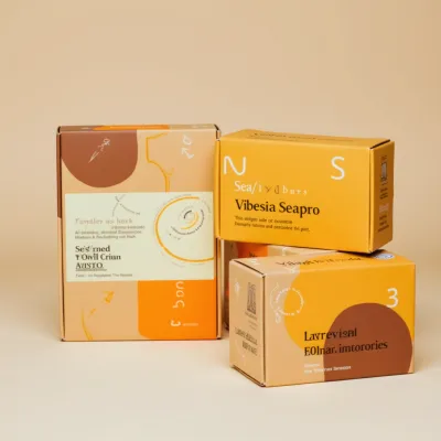 AI-Generated packaging for Mailer box in the Health and Wellness industry