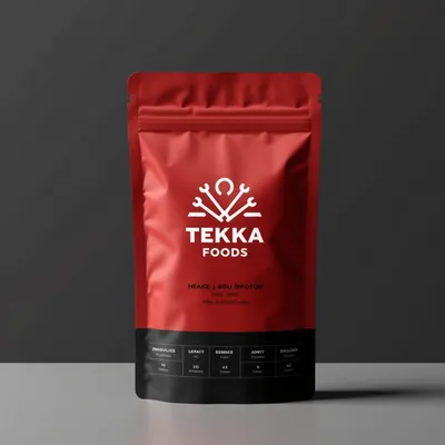 AI-Generated packaging for Food pouch