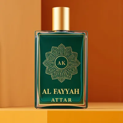 AI-Generated packaging for Perfume bottle