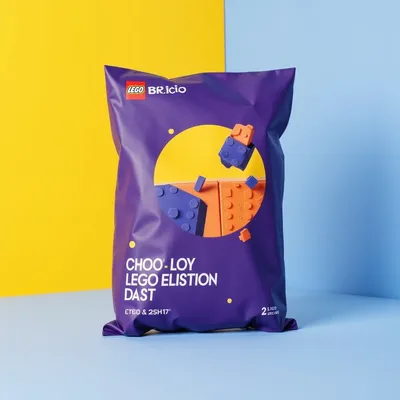 AI-Generated packaging for Plastic mailing bag