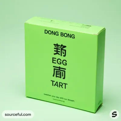 AI-Generated packaging for Carton box in the Food and Snacks industry