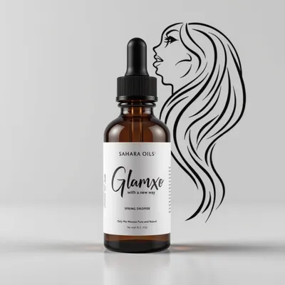 AI-Generated packaging for Dropper bottle