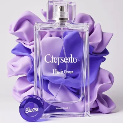 AI-Generated Perfume bottle packaging for Beauty and Personal Care