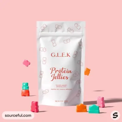 AI-Generated packaging for Food pouch in the Health and Wellness industry