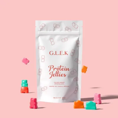 AI-Generated packaging for Food pouch in the Health and Wellness industry
