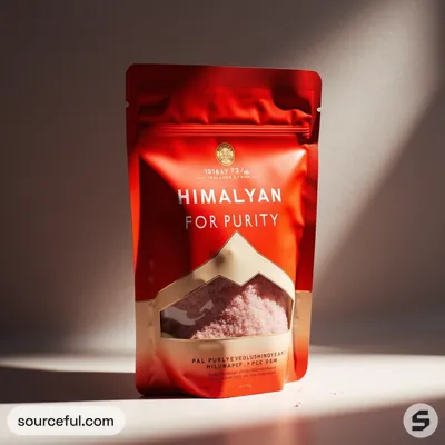 AI-Generated packaging for Food pouch in the Gourmet and Specialty Foods industry