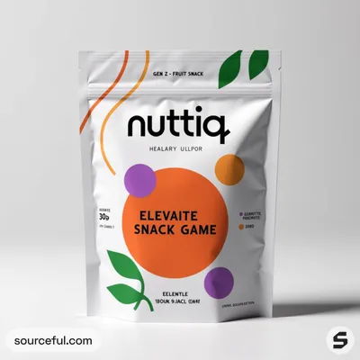 AI-Generated packaging for Food pouch in the Packaged Foods industry