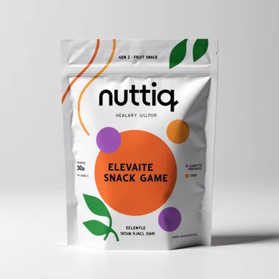 AI-Generated packaging for Food pouch in the Packaged Foods industry