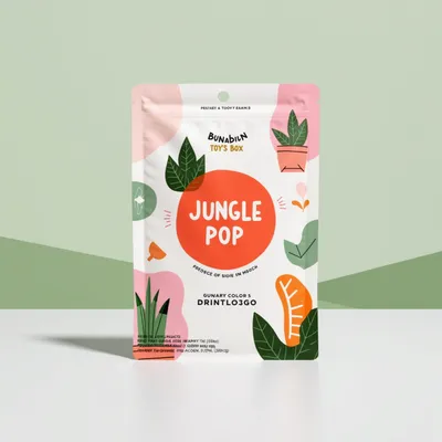 AI-Generated packaging for Food pouch