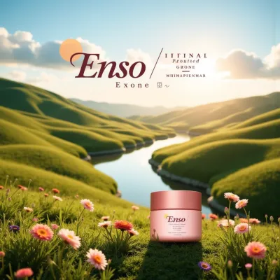 AI-Generated packaging for Cosmetics glass jar in the Skincare industry