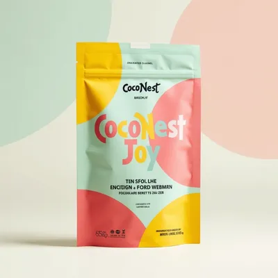 AI-Generated packaging for Food pouch