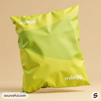 AI-Generated packaging for Plastic mailing bag
