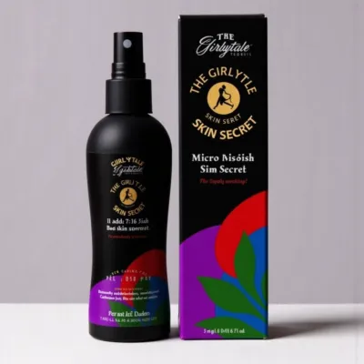 AI-Generated packaging for Mist spray bottle