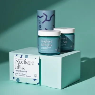 AI-Generated packaging for Food glass jar