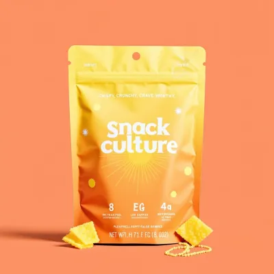 AI-Generated packaging for Food pouch