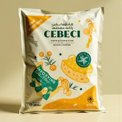 AI-Generated packaging for Plastic mailing bag