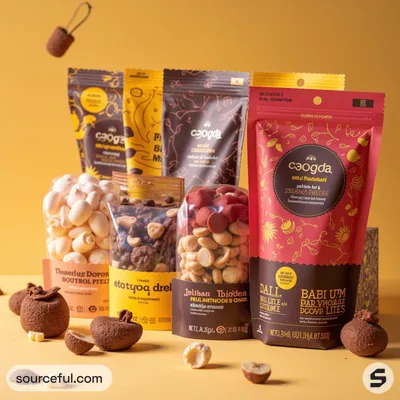 AI-Generated packaging for Shelf display box