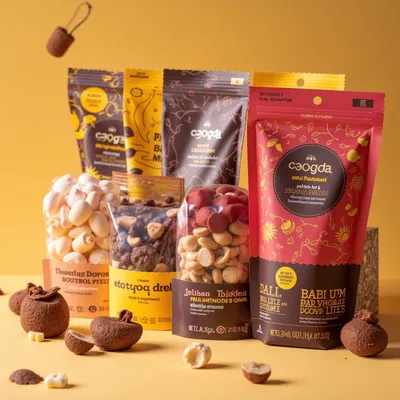 AI-Generated packaging for Shelf display box