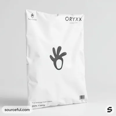 AI-Generated packaging for Plastic mailing bag