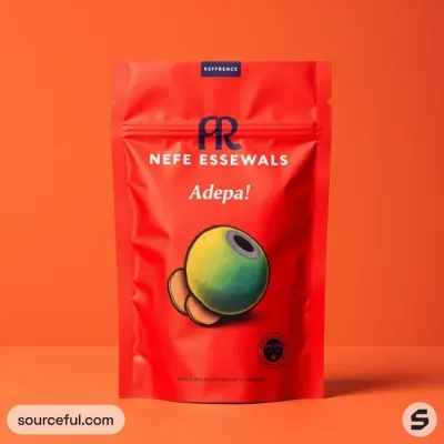 AI-Generated packaging for Food pouch