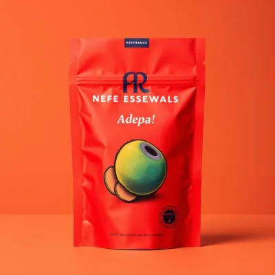 AI-Generated packaging for Food pouch in the Alcoholic Beverages industry