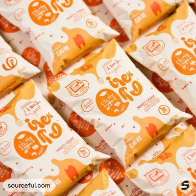 AI-Generated packaging for Plastic mailing bag