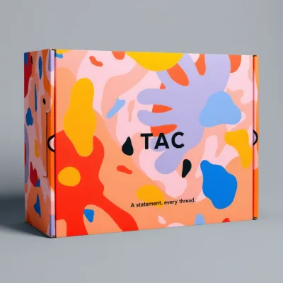 AI-Generated packaging for Mailer box