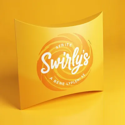 AI-Generated packaging for Pillow box