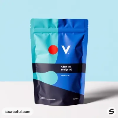 AI-Generated packaging for Food pouch