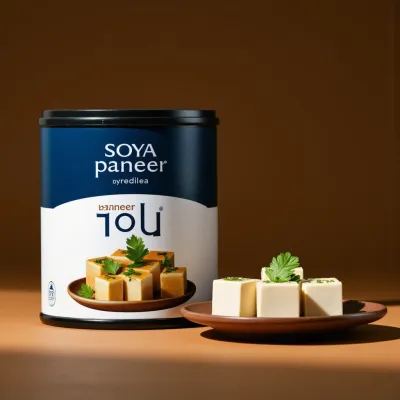 AI-Generated packaging for Food glass jar