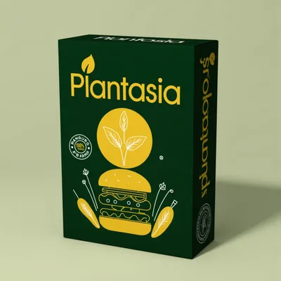 AI-Generated black shipping box packaging