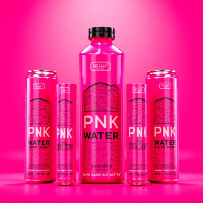 AI-Generated packaging for Drinks can in the Beverages industry
