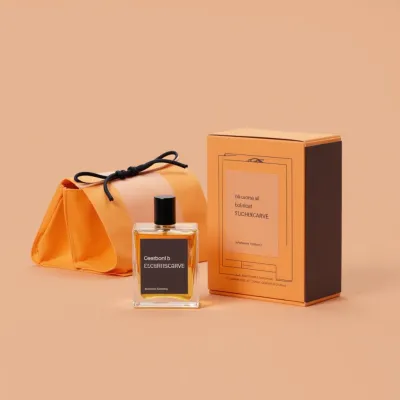 AI-Generated packaging for Perfume bottle