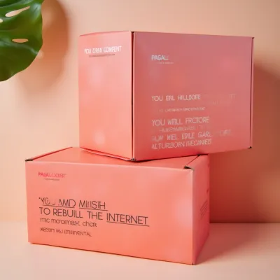 AI-Generated packaging for Mailer box